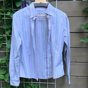 Brooks Brothers Sz 8 Ladies Button Down Blouse